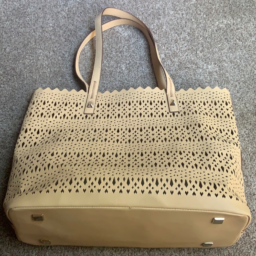 Stella & Dot Avalon Tote Blush Perf